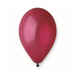 Balony pastelowe Bordowe 26 cm